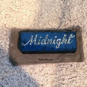 Authentic Eddie Parker Midnight Iconic Acrylic Clutch